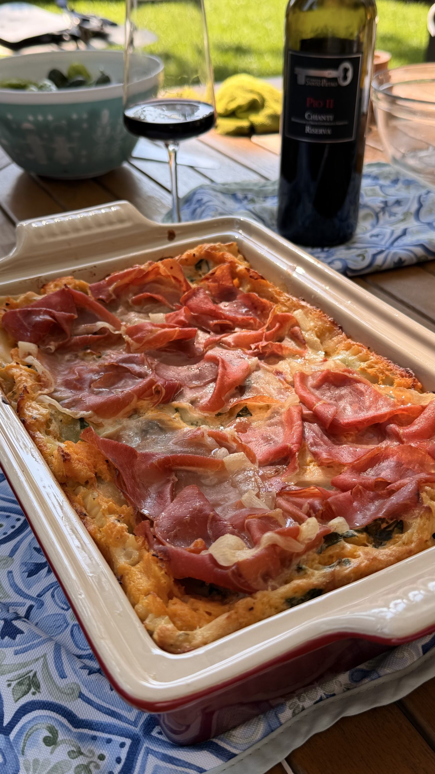 The First Hint of Autumn: Butternut Squash Lasagna with Prosciutto & Sage