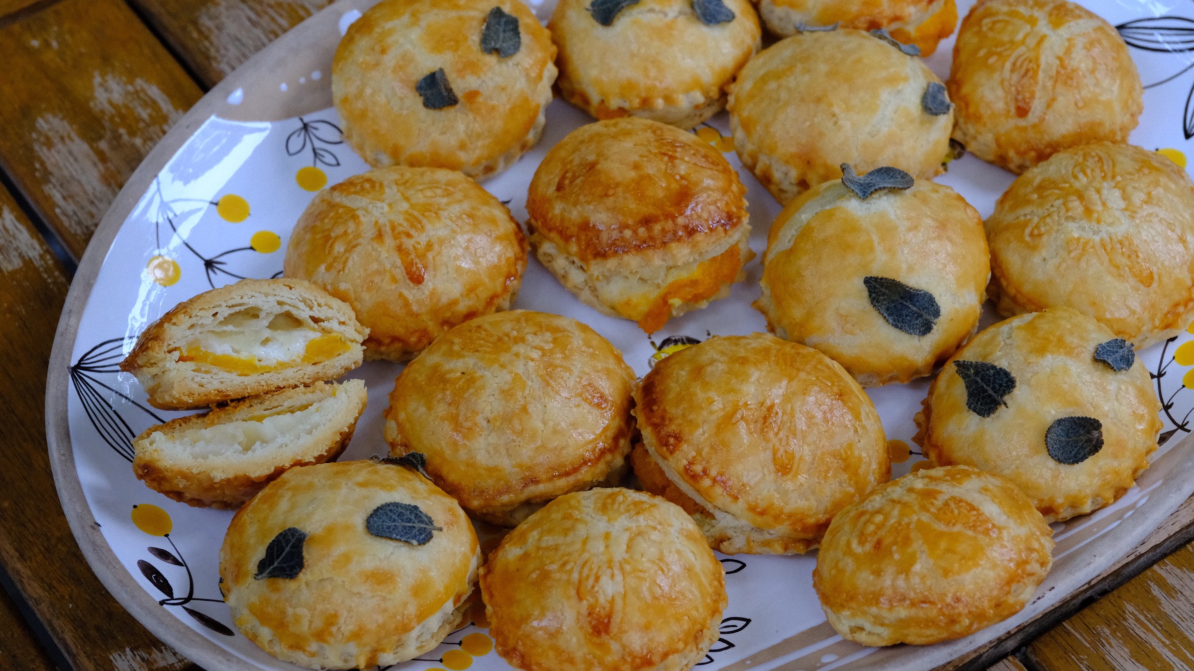 Roasted Butternut, Ricotta & Parmesan Hand Pies