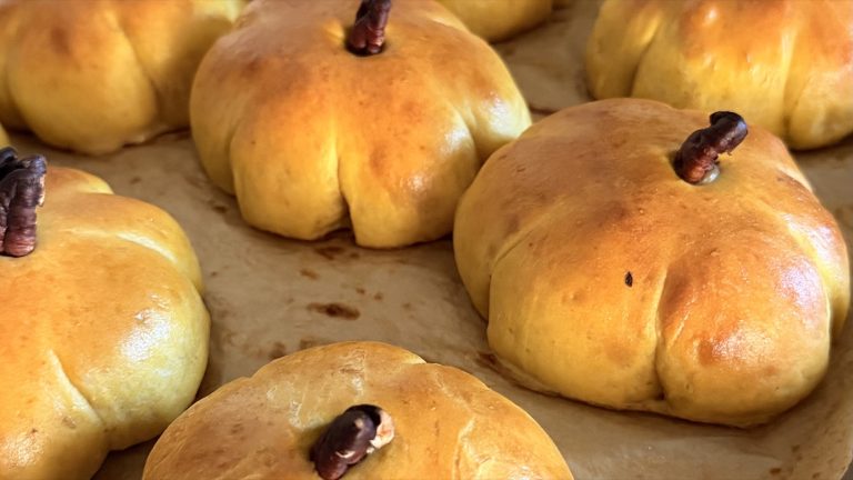 Pumpkin Honey Dinner Rolls